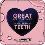 2-in-1 Teeth Whitening Strips | Professional Hydrogen Peroxide + Enamel-Repairing Nano-Hydroxyapatite | 28 No-Residue, Non-Slip Strips | Up to 8 Shades Whiter | Safe for Sensitive Teeth