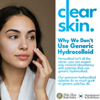 4x Absorbent Hydrocolloid Pimple Patches for Face — Get The Gunk Out In Under 8 Hours (Ultra-Thin)