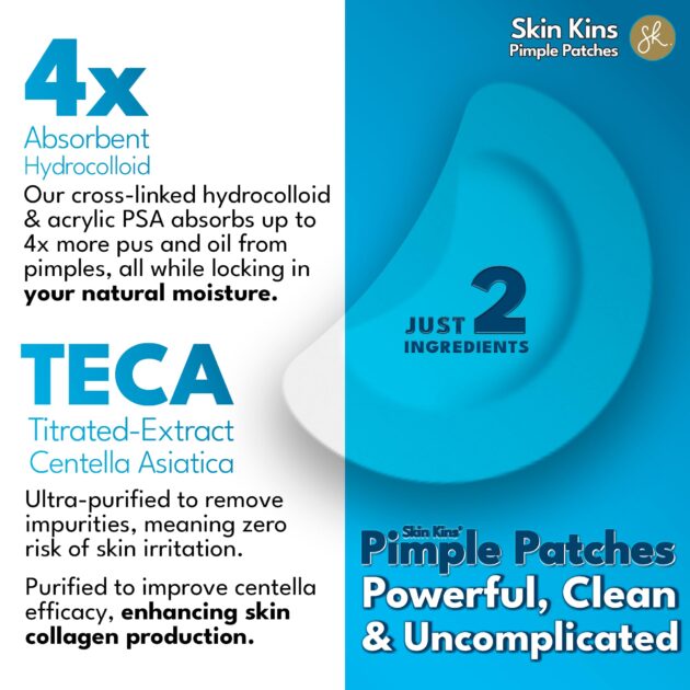 Hydrocolloid Pimple Patches for Face - Ultra-Thin 0.37mm Acne Patch with Centella - Beveled for Stronger Grip - Korean Skin Care Spot Covers - Gunk Out in 6-8 Hrs - Vegan, Made in Korea, 48 Dots - Image 7