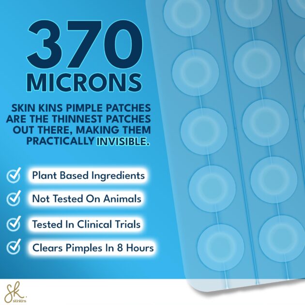 Hydrocolloid Pimple Patches for Face - Ultra-Thin 0.37mm Acne Patch with Centella - Beveled for Stronger Grip - Korean Skin Care Spot Covers - Gunk Out in 6-8 Hrs - Vegan, Made in Korea, 48 Dots - Image 3