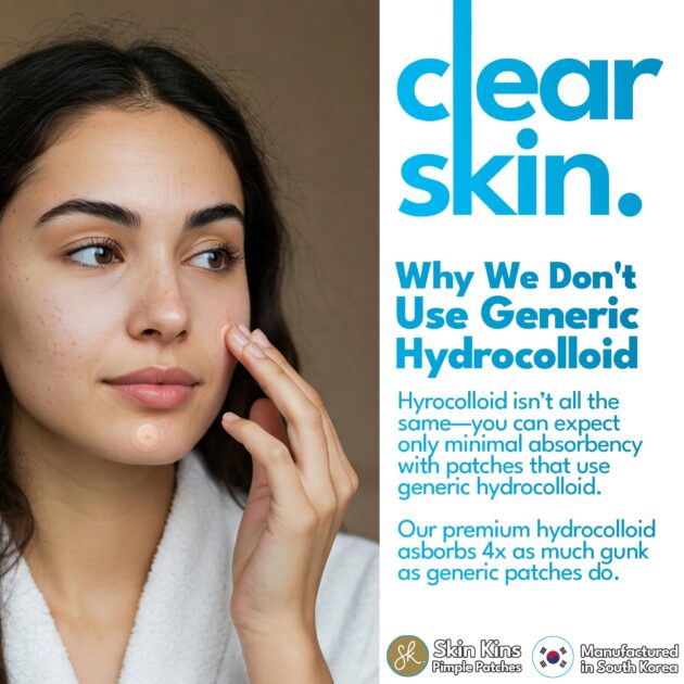 Hydrocolloid Pimple Patches for Face - Ultra-Thin 0.37mm Acne Patch with Centella - Beveled for Stronger Grip - Korean Skin Care Spot Covers - Gunk Out in 6-8 Hrs - Vegan, Made in Korea, 48 Dots - Image 6